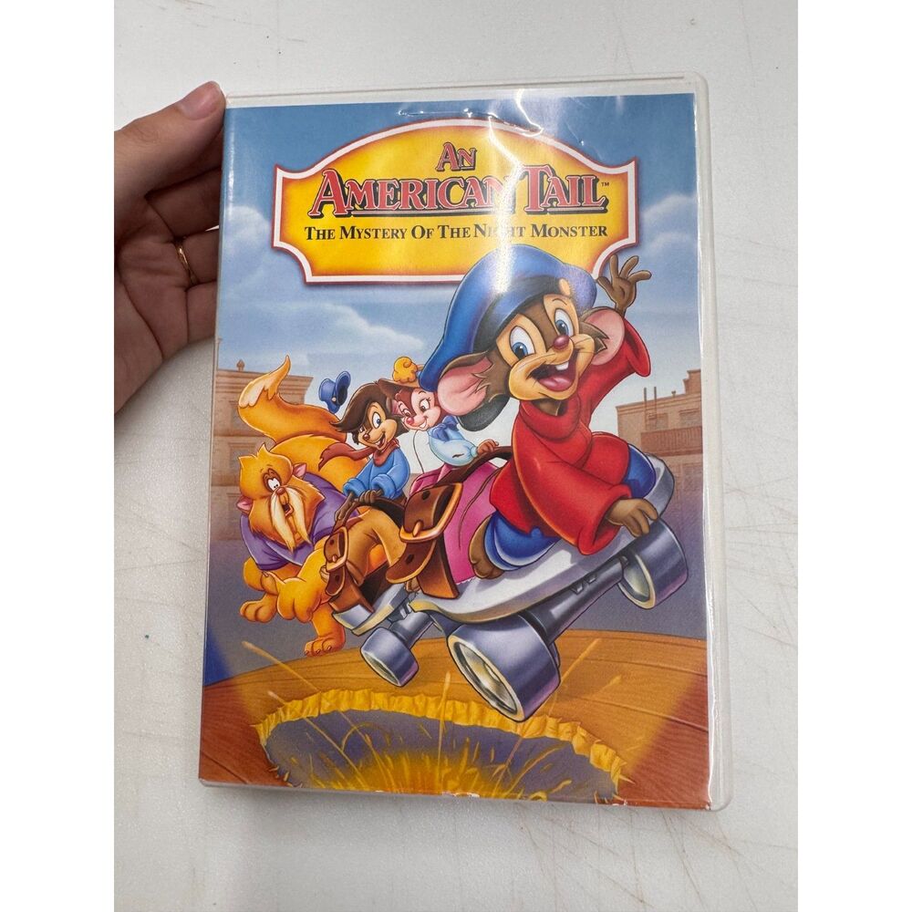 An American Tail: The Mystery of the Night Monster [DVD] Disc Tested, Working